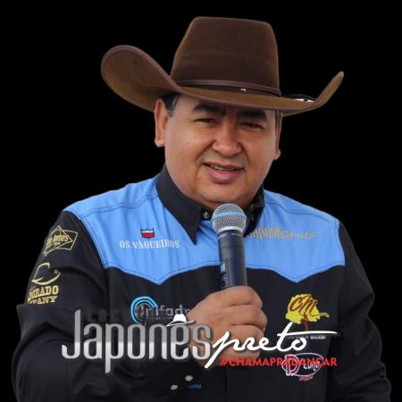 LOCUTOR JAPONES PRETO